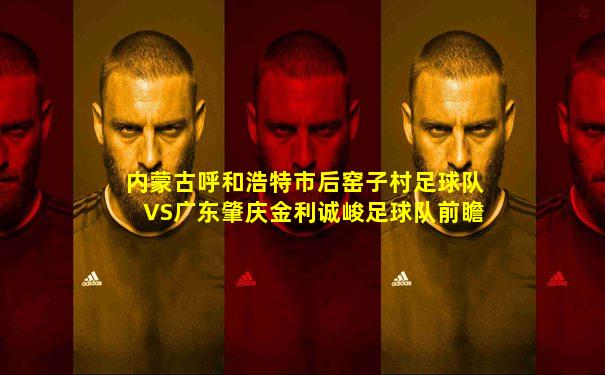 内蒙古呼和浩特市后窑子村足球队VS广东肇庆金利诚峻足球队前瞻