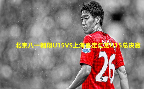 北京八一翱翔U15VS上海嘉定汇龙U15总决赛